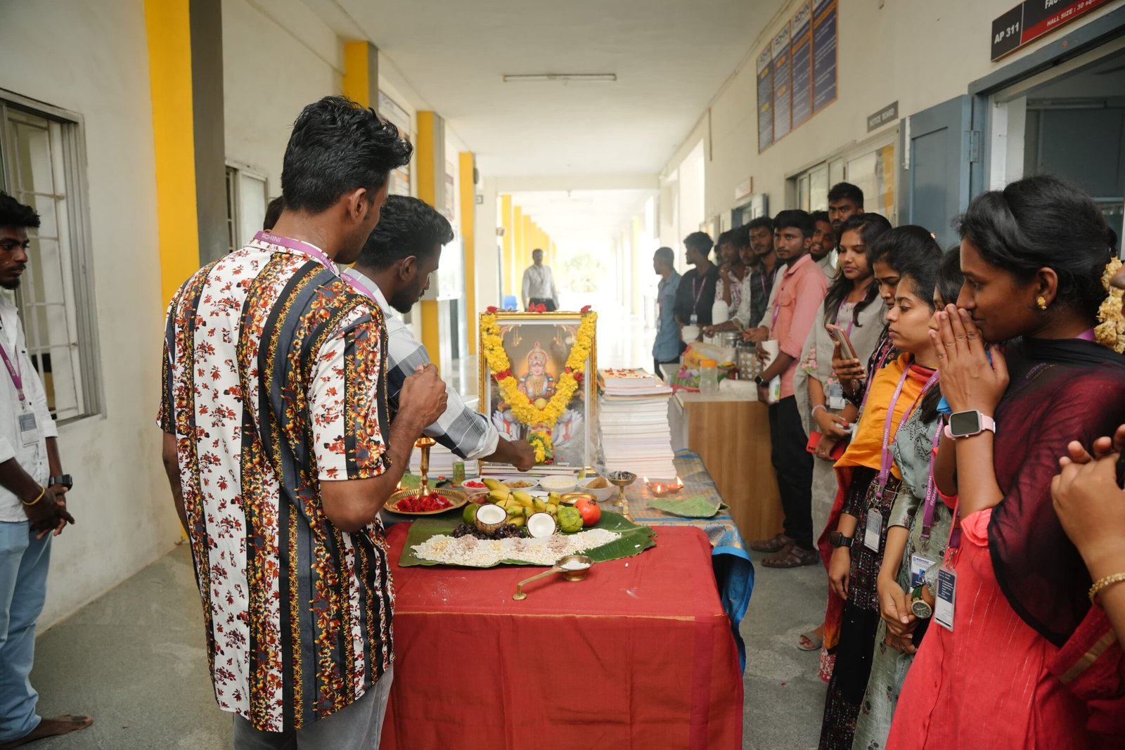 Department of Management Studies Evoking the Blessing of the Goddess of Knowledge Saraswati Pooja