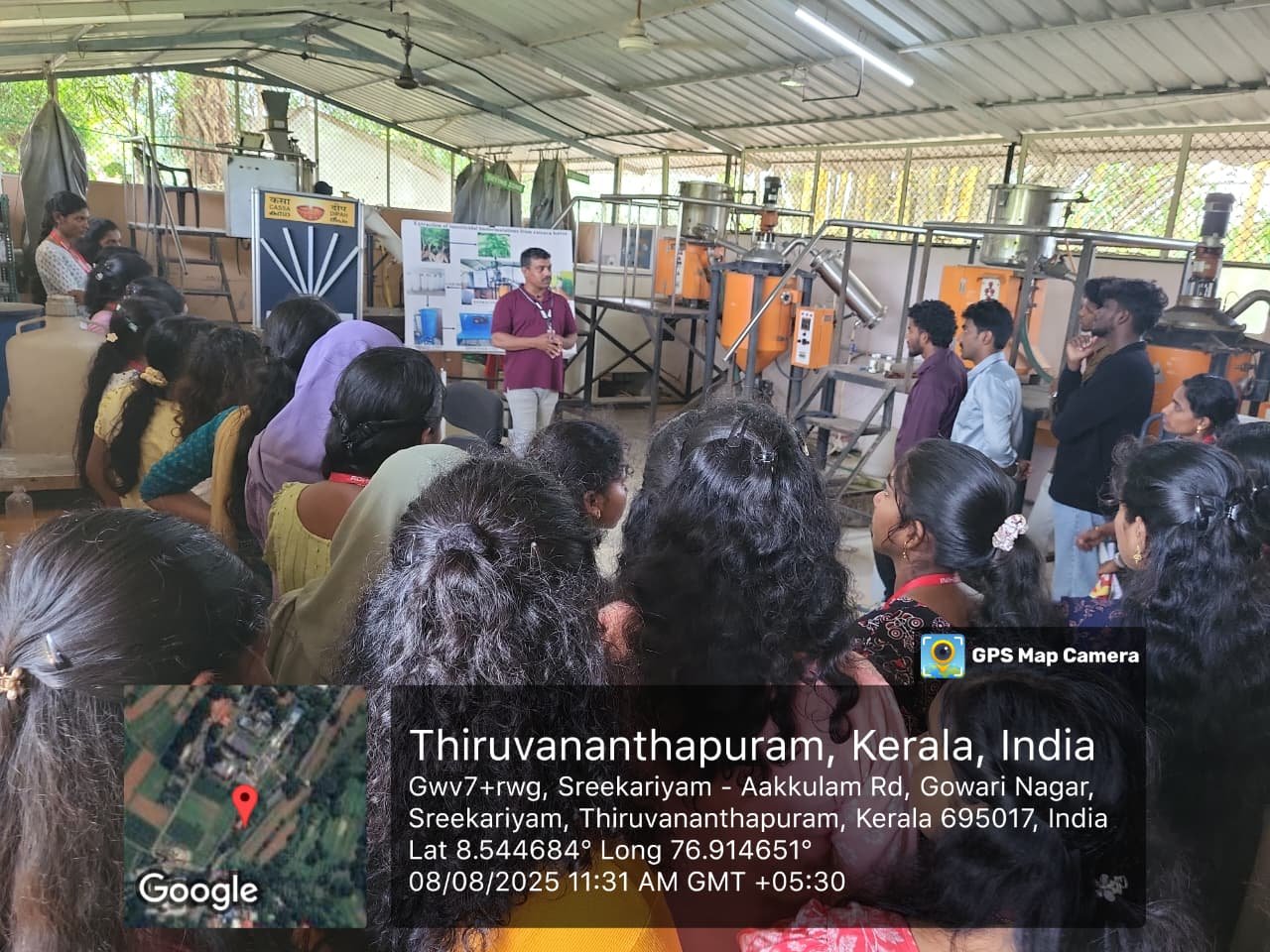 Industrial Vist at ICAR-Central Tuber Crops Research Institute, & Drone Forensic Lab & Research center Trivandrum