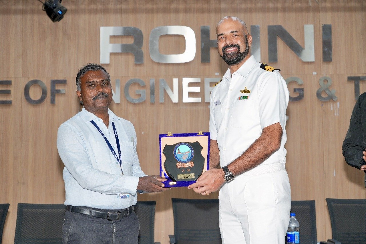 Guest Lecture on “Leadership & Service: A Professional Overview of the Indian Navy”