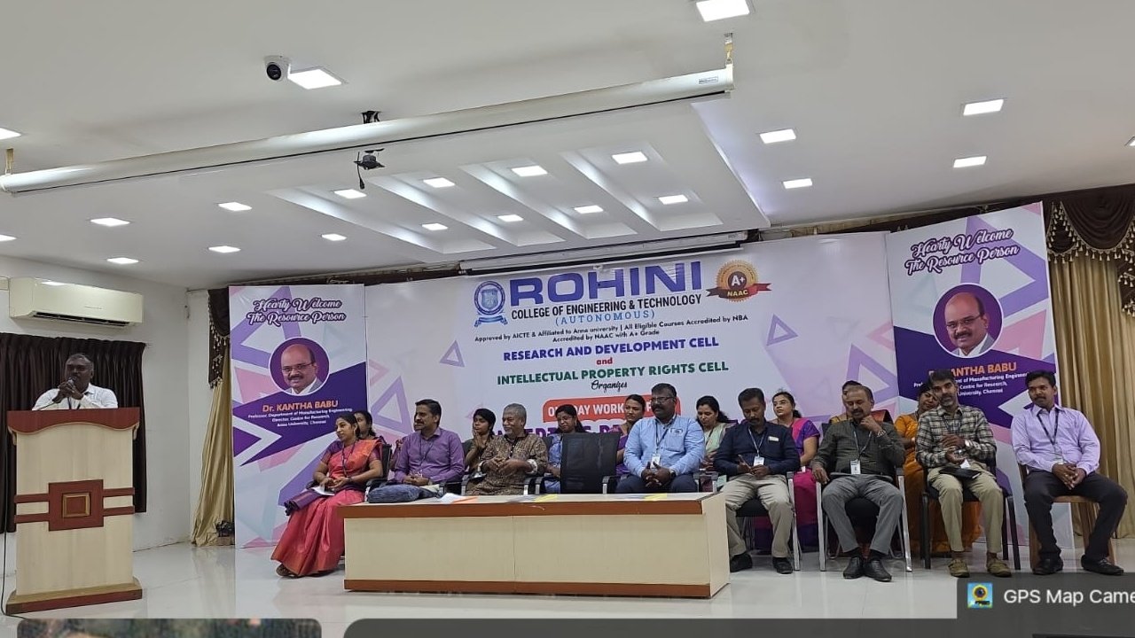 One day workshop on Converting Projects into Profitable Patents