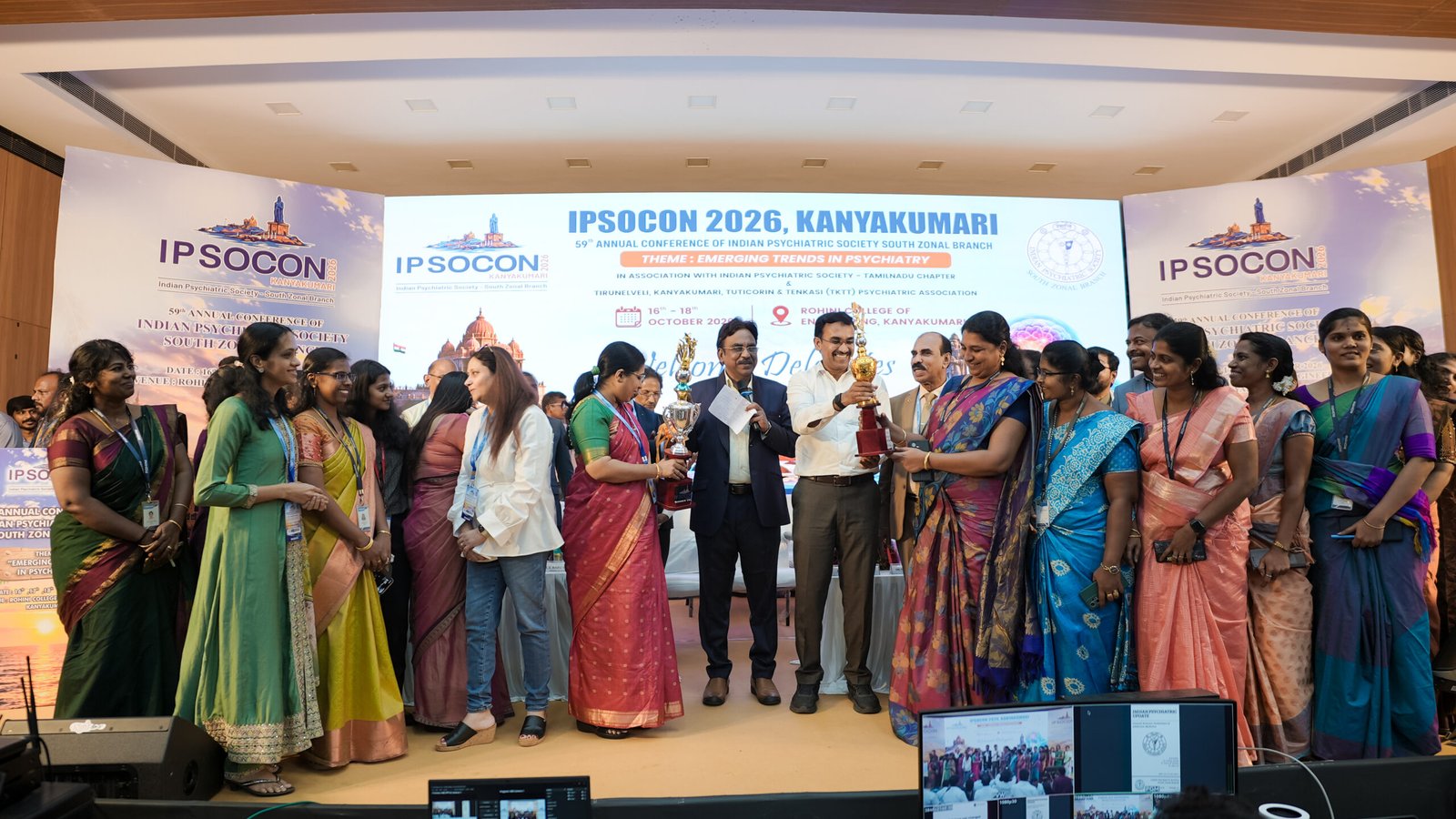Rohini Faculties Shine at Cricket Match Prize Ceremony